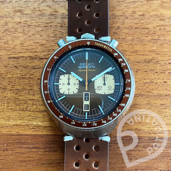 Seiko 6138-0040 Bullhead JDM Speed Timer Chronograph