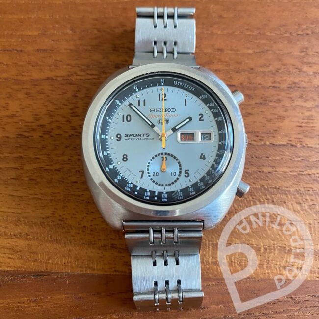 FOR SALE: Seiko 6139-7010 JDM Military Chronograph - serviced 1/2025