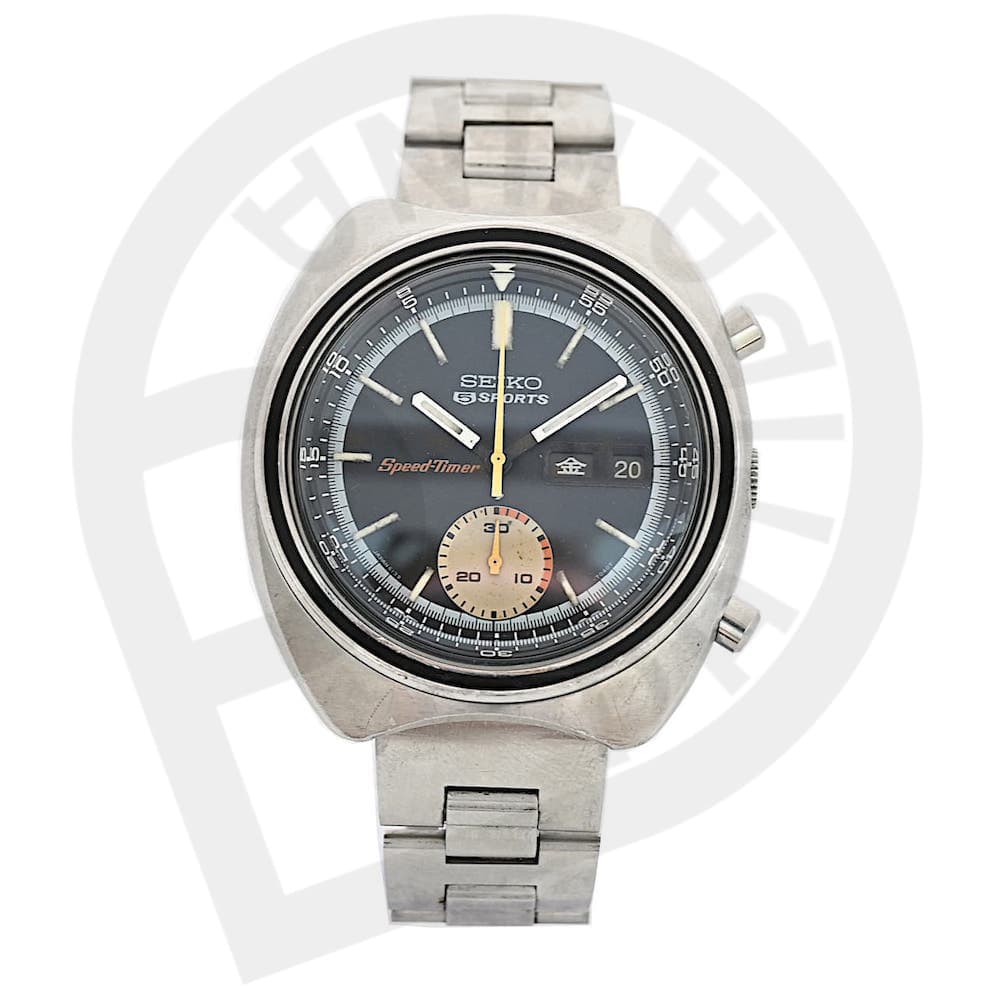 Seiko 6139-7020 (Black, Champagne Subdial) Seiko 6139-7020 (Black, Champagne Subdial)
