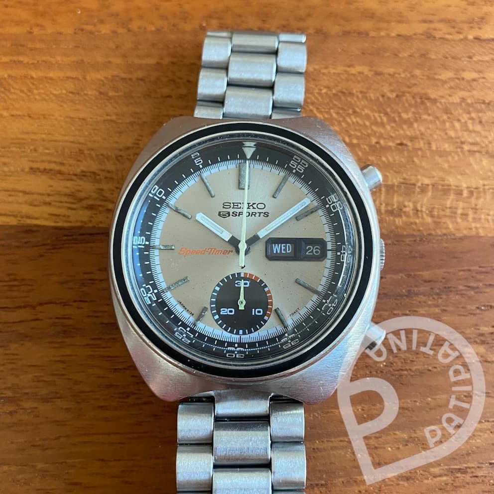 SEIKO 6139-7020 SpeedTimer 王冠が壊れている SOLD - NOS Seiko Speedtimer 6139-7020 | The Tokei Club