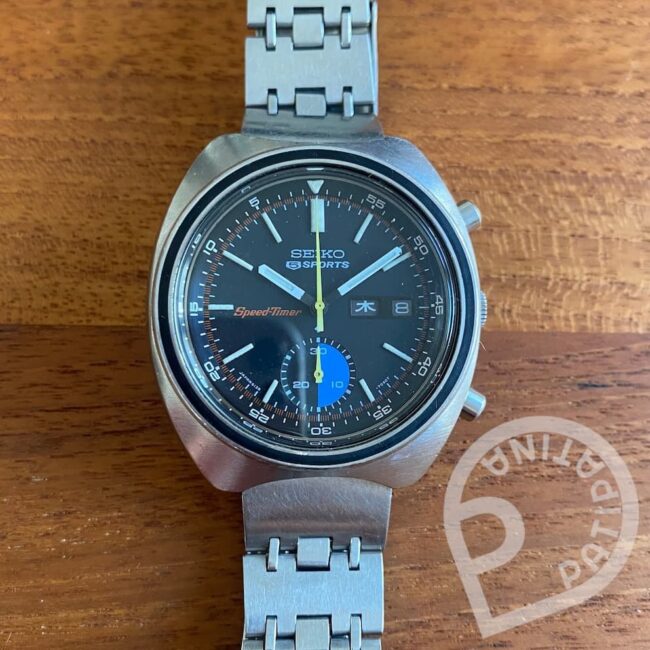 FOR SALE: Seiko 6139-7020 JDM Speed Timer Chronograph - serviced 10/2024