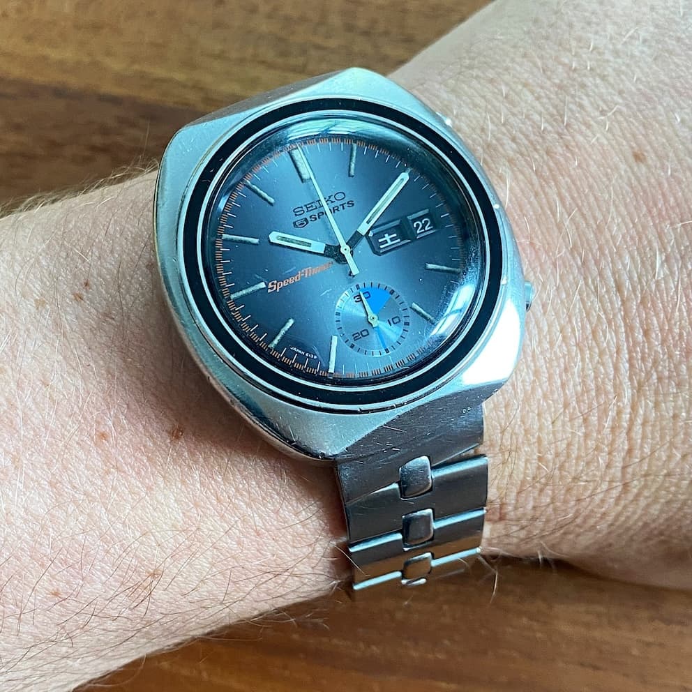 FOR SALE Seiko 6139 8002 Speed Timer JDM Chronograph