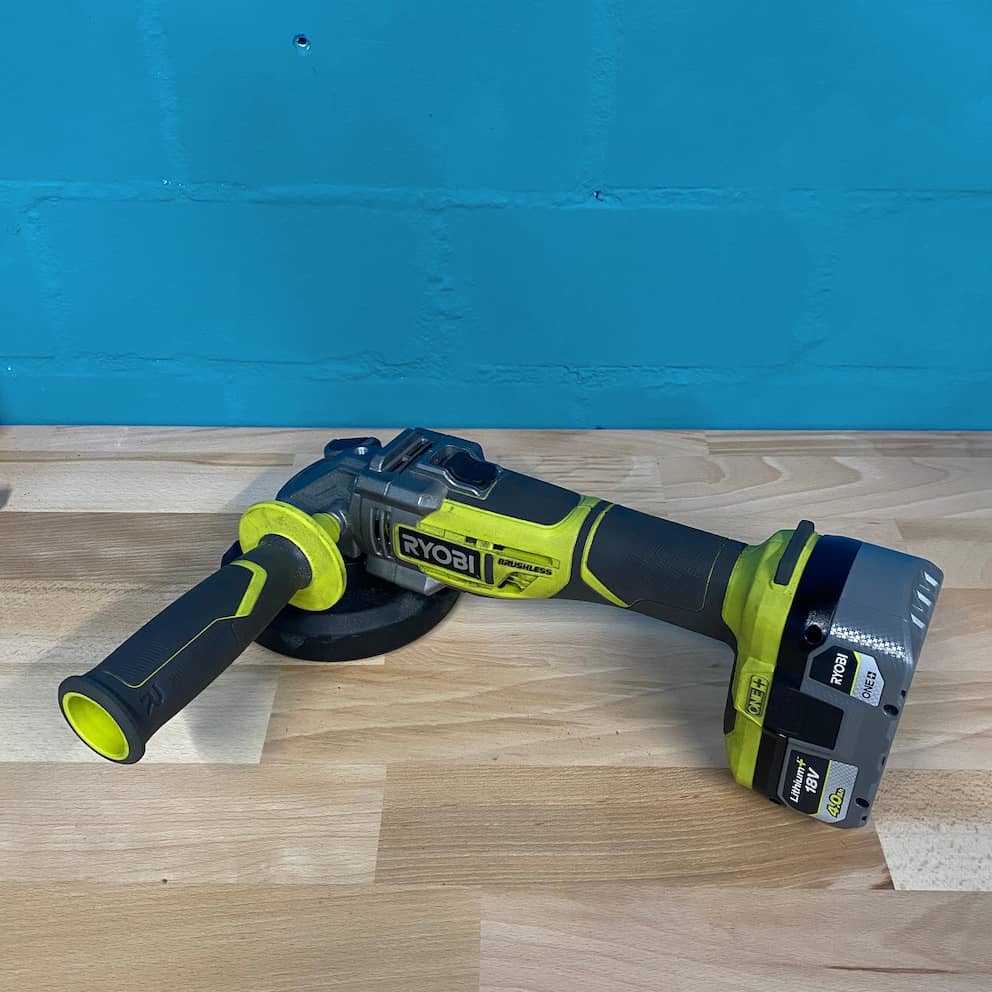 Ryobi Angle Grinder – brushless 18V ONE+ Ryobi Angle Grinder - brushless 18V ONE+