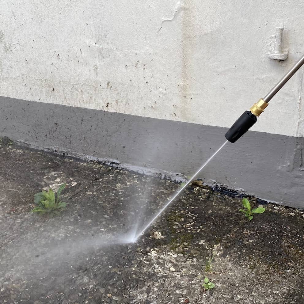 First Attempt of Cleaning with the Wall-Mounted Giraffe Tools Pressure Washer with Retractable Hose First Attempt of Cleaning with the Wall-Mounted Giraffe Tools Pressure Washer with Retractable Hose