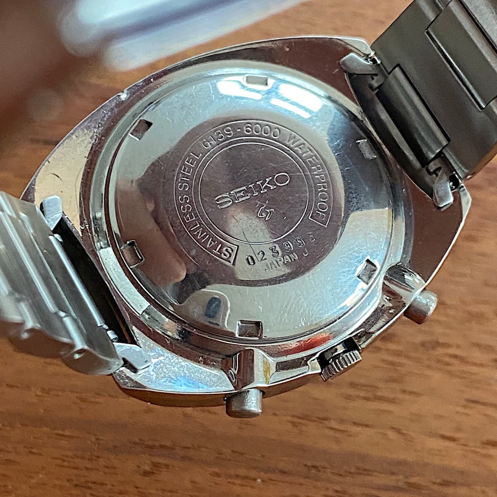 Seiko 6139 6000 Yellow Pogue Chronograph Made 2 70