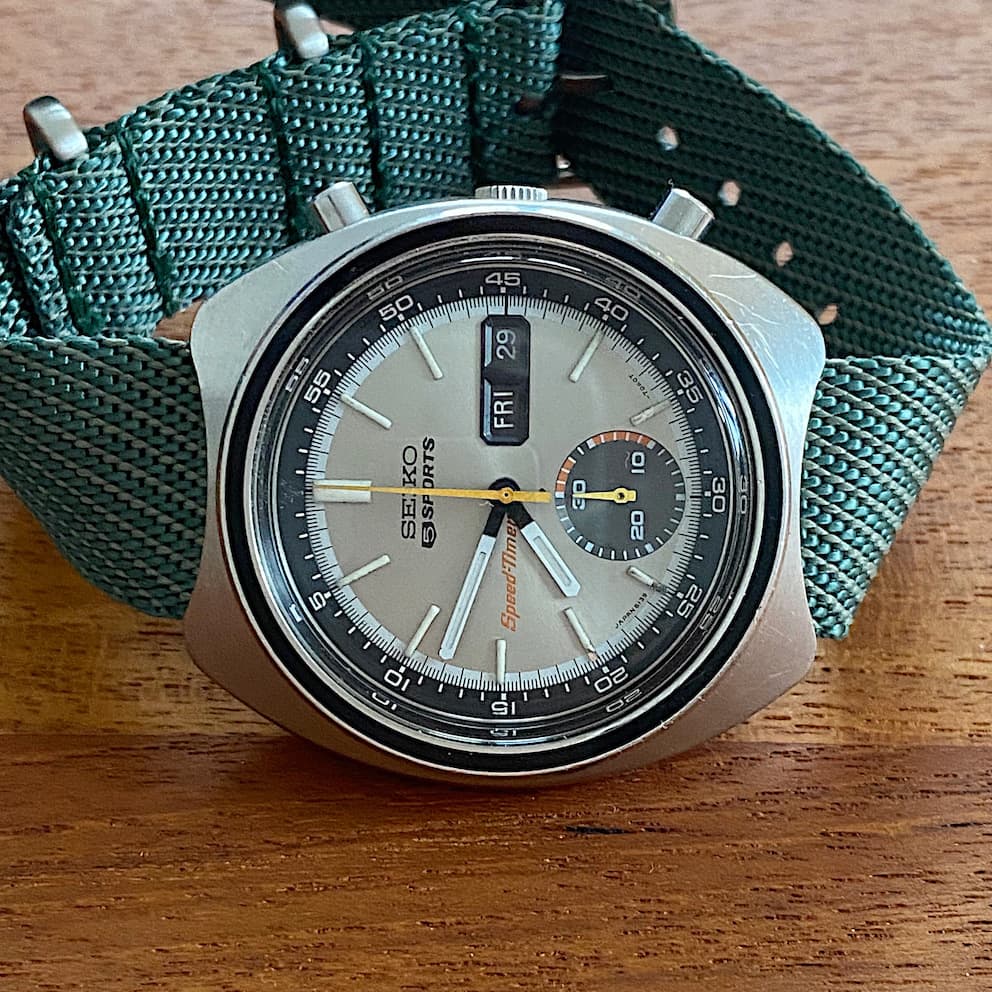 Seiko 6139-7020 Speed Timer JDM Chronograph