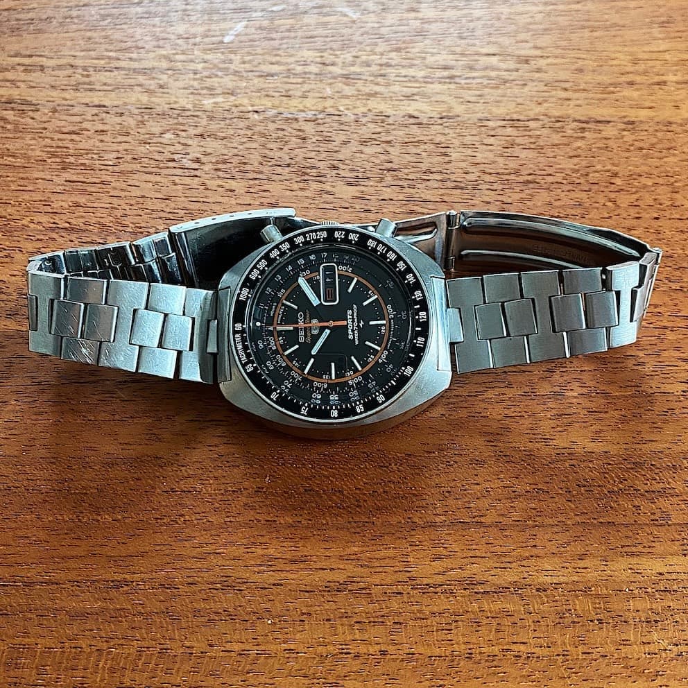 Seiko 7017-6020 Rally Meter JDM Chronograph - 2/71
