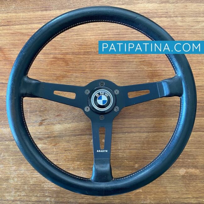 370mm Abarth Rally steering wheel