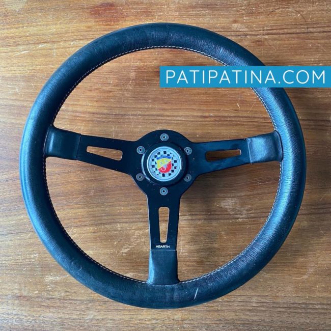 Abarth Rally steering wheel black - Porsche 911R steering wheel
