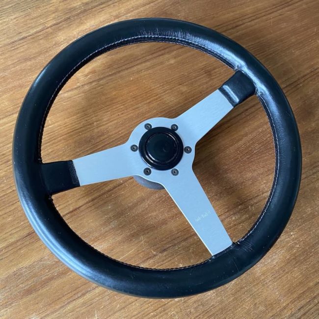 Momo Gilles Villeneuve Steering Wheel - Side