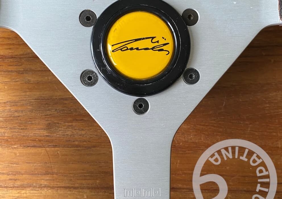 Momo Niki Lauda 370 Steering Wheel - Signature Button