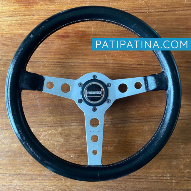 70s Momo Prototipo steering wheel for sale