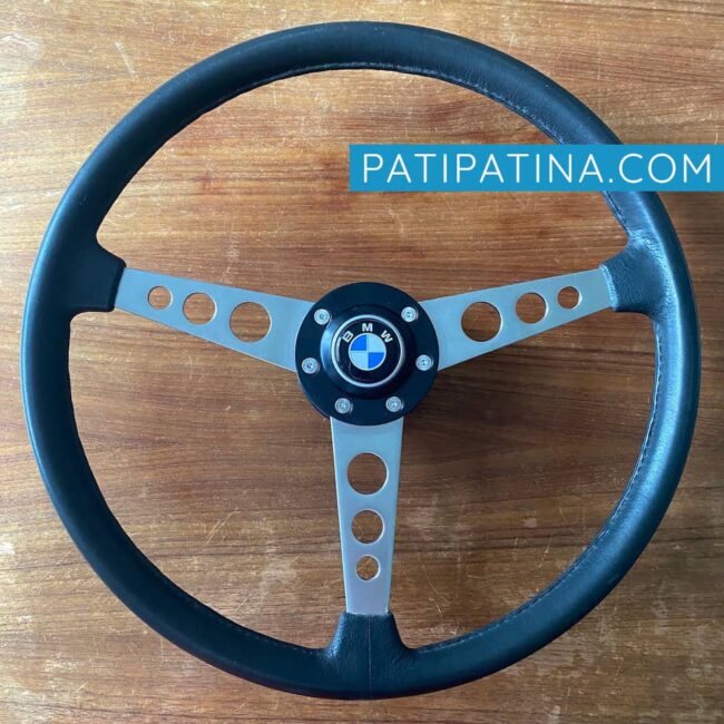 Petri BMW sports steering wheel 400mm BMW E10 2002 E9 CS CSi