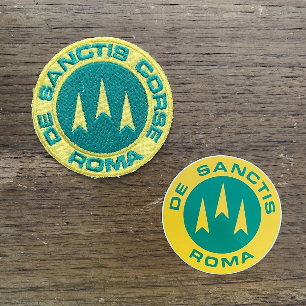 De Sanctis Roma Badge & Sticker