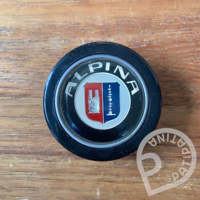 early chrome ring Alpina Horn Button