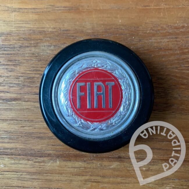 Fiat early chrome ring Momo horn button