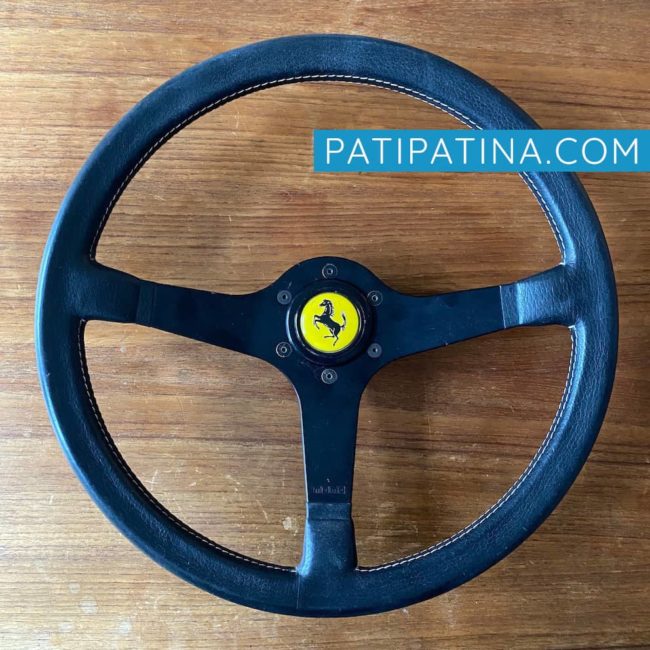 Momo Ferrari Testarossa 380mm steering wheel NOS