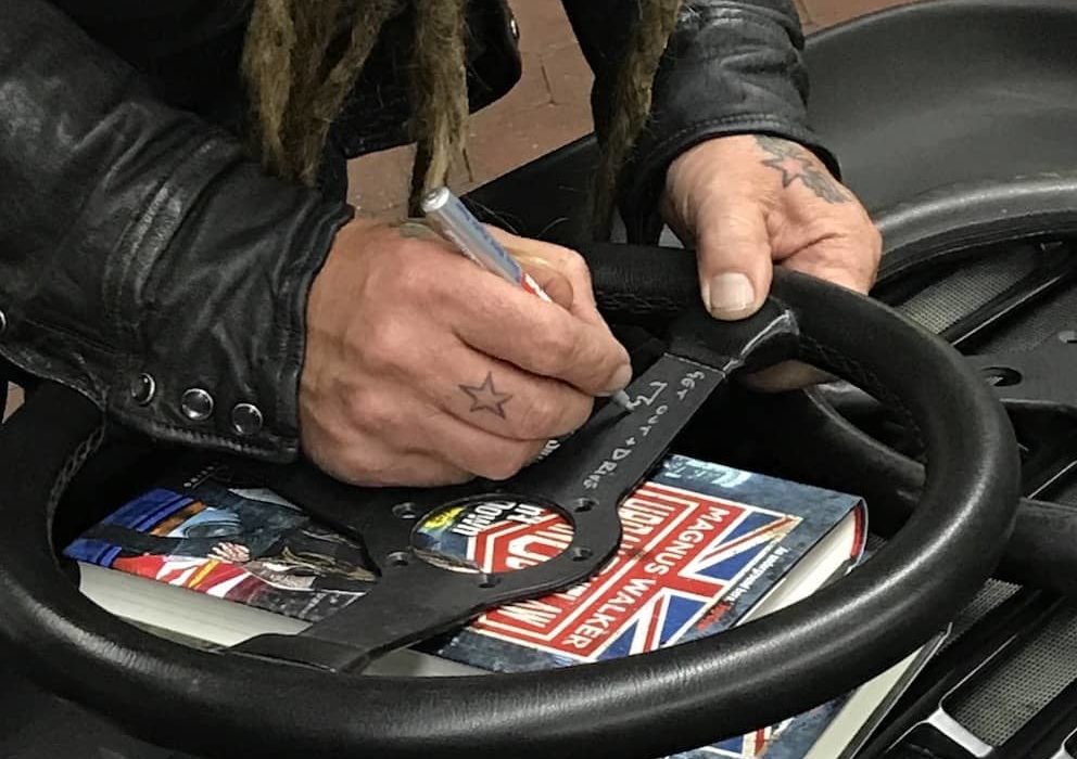 Magnus Walker In Hamburg Signing Steering Wheels Patipatina