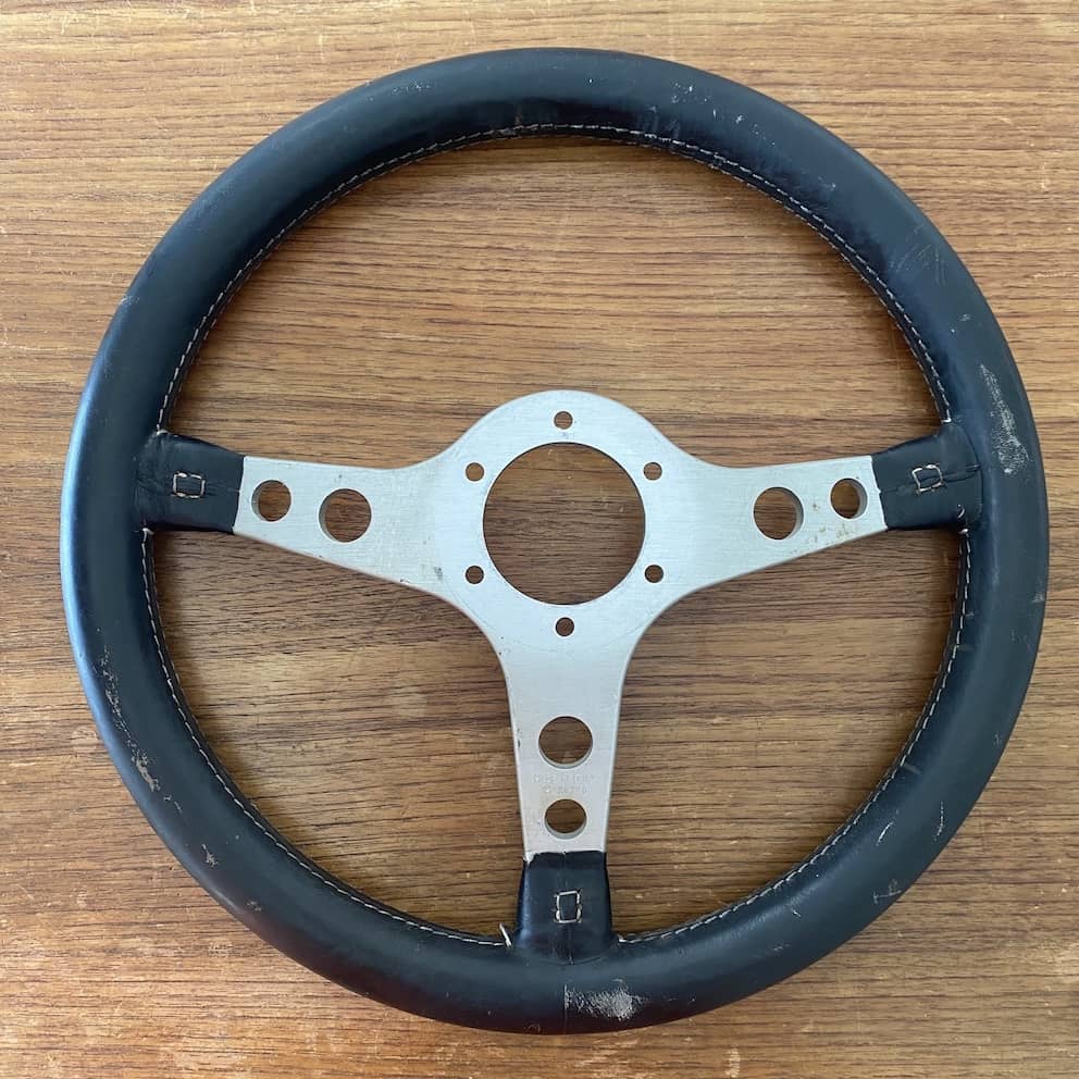 Momo Clay Regazzoni steering wheel silver - FOR SALE