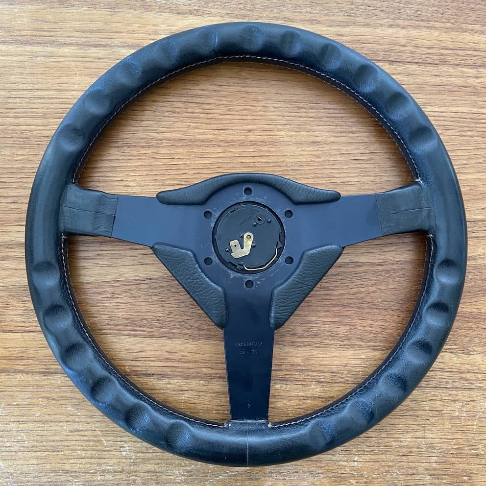 Momo Gilles Villeneuve Steering Wheel - Back