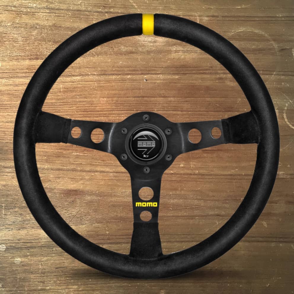 Momo Mod07 Suede steering wheel