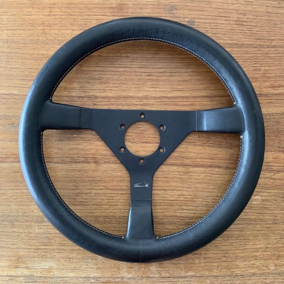 Momo Niki Lauda Steering Wheel Black