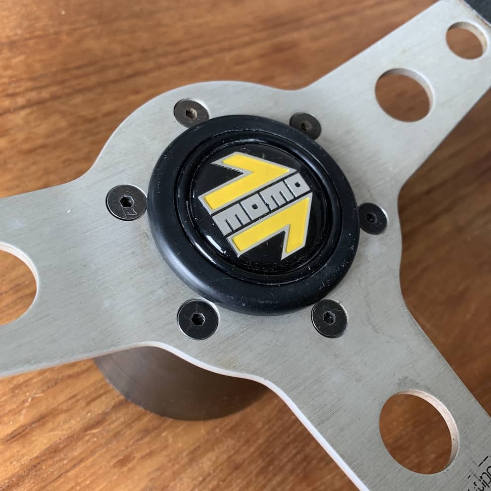 Momo Prototipo Steering Wheel 370mm - Horn Button