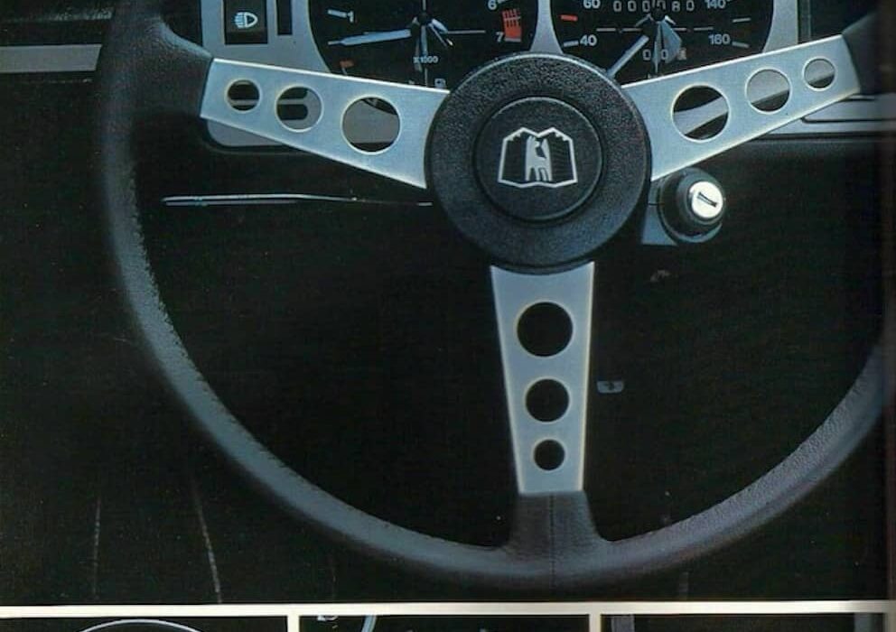 Petri sports steering wheel in a VW Scirocco TS MK1
