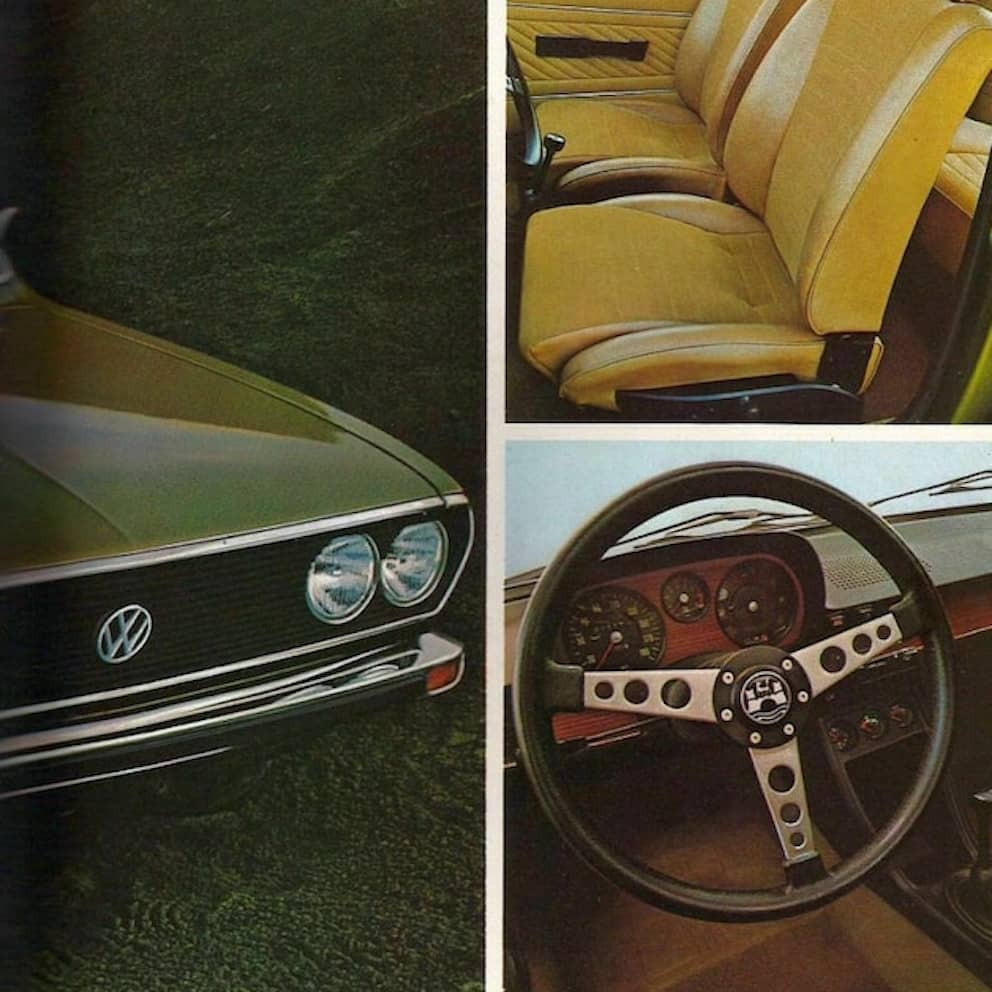 Petri sports steering wheel in a VW Passat TS