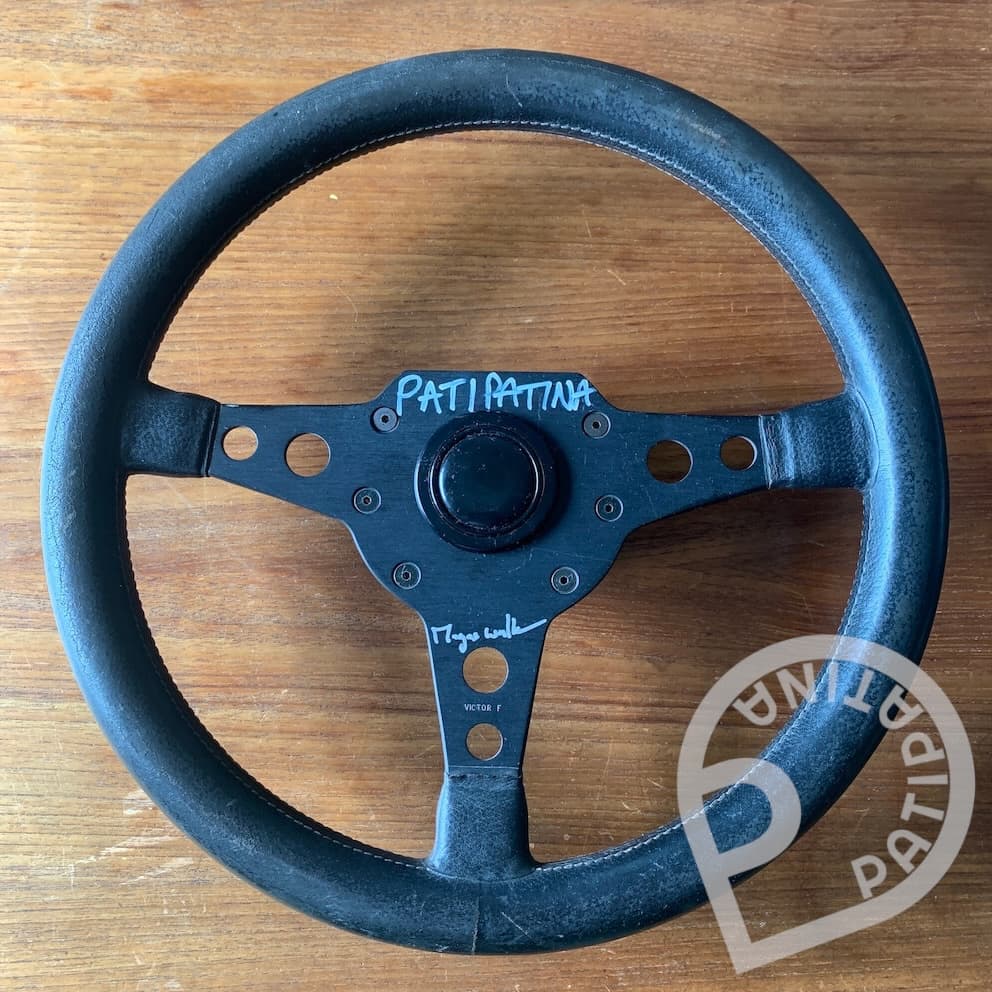 Victor Steering Wheel - signed by Magnus Walker for PATIPATINA